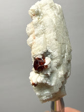 Load image into Gallery viewer, High-Grade Naturally Faceted Red Spessartine Garnet on Matrix — Skardu, Pakistan
