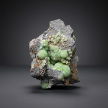 Load image into Gallery viewer, High-Grade Green Wavellite Collectors Specimen - Radiating Botryoidal Crystal Formation - Arkansas, USA
