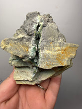 Load image into Gallery viewer, High-Grade Blue Green Wavellite Collectors Specimen - Radiating Botryoidal Crystal Formation - Arkansas, USA
