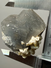 Load image into Gallery viewer, Isometric Fluorite &amp; Scalenohedral Calcite Specimen | Pakistan Mineral Collector Display Piece
