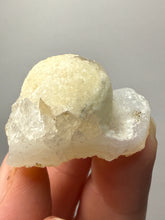 Load image into Gallery viewer, Rare Botryoidal Yellow Fluorite on Quartz Matrix  Collector Mineral Specimen – Maharashtra, India
