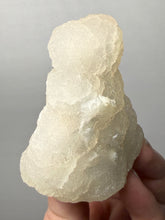Load image into Gallery viewer, High-Grade “Dream Cloud” Druzy Chalcedony Stalactite — Maharashtra, India (Collector Display Specimen)
