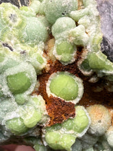 Load image into Gallery viewer, High-Grade Green Wavellite Collectors Specimen - Radiating Botryoidal Crystal Formation - Arkansas, USA

