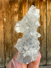 Load image into Gallery viewer, Clear Gem Apophyllite Encrusted Stalactite • Maharashtra, India
