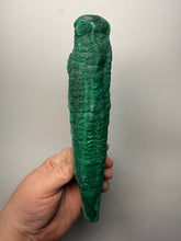 Load image into Gallery viewer, 8.5” Druzy Malachite Stalactite — Botryoidal “Cave” Formation | DR Congo  | Collector Mineral Specimen
