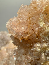 Load image into Gallery viewer, Natural Botryoidal Goethite on Druzy Amethyst Cluster | Collector Mineral Specimen | Morocco

