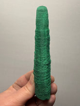 Load image into Gallery viewer, 5.3” High-Grade Malachite Stalactite “Cave” Formation | DR Congo | Mineral Collector Specimen
