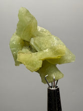 Load image into Gallery viewer, High-Grade Green Heulandite on Peach Stilbite Crystal Cluster | Deccan Traps, Maharashtra, India | Collector Mineral Specimen
