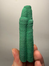 Load image into Gallery viewer, 3.5” Double Druzy Malachite Stalactite — Botryoidal “Cave” Formation | DR Congo  | Collector Mineral Specimen
