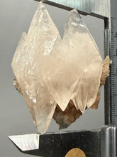 Load image into Gallery viewer, Premium Double Terminated Scalenohedral Pink Calcite with Pyrite | Leiping Mine, Guiyang County, Chenzhou, Hunan, China
