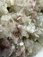 Load image into Gallery viewer, Pink and Pearl Heulandite + White Botryoidal Chalcopyrite • Maharashtra, India

