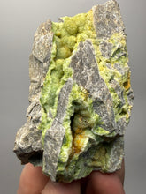 Load image into Gallery viewer, High-Grade Green Wavellite Collectors Specimen - Radiating Botryoidal Crystal Formation - Arkansas, USA
