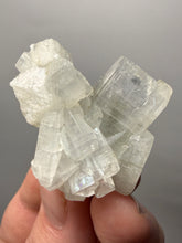 Load image into Gallery viewer, Gemmy Clear Apophyllite with Okenite + Green Heulandite | Zeolite Specimen | Maharashtra, India
