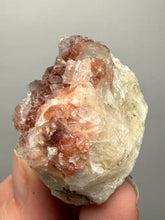 Load image into Gallery viewer, Pink Apophyllite on Red &amp; Green Heulandite – Deccan Traps, Maharashtra, India
