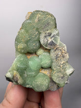 Load image into Gallery viewer, High-Grade Green Wavellite Collectors Specimen - Radiating Botryoidal Crystal Formation - Arkansas, USA
