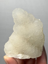 Load image into Gallery viewer, High-Grade “Dream Cloud” Druzy Chalcedony Stalactite — Maharashtra, India (Collector Display Specimen)
