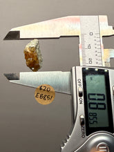 Load image into Gallery viewer, Hessonite Garnet Cluster on Matrix – Thumbnail Collector Specimen from Pakistan | High-Grade Orange-Red Garnet Crystals
