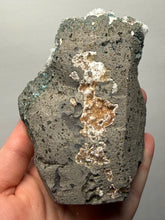 Load image into Gallery viewer, Druzy Green Apophyllite with Druzy Red &amp; Green Heulandite – Deccan Traps, Maharashtra, India
