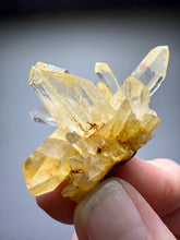 Load image into Gallery viewer, High Grade Golden Iron-Stained Himalayan Quartz Cluster | Rare Pakistan Mineral Specimen | Collector Display Crystal
