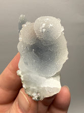 Load image into Gallery viewer, Druzy Chalcedony Stalactites with Druzy Clear Apophyllite | Maharashtra, India
