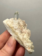 Load image into Gallery viewer, Himalayan Quartz Point Cluster on Matrix | Collector Mineral | India
