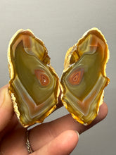 Load image into Gallery viewer, Premium Sumatra Agate Pair (Banded Chalcedony) Display Specimen | Indonesia
