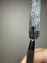 Load image into Gallery viewer, Iridescent Stibnite Crystal Specimen | Raw Antimonite Crystal
