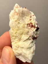 Load image into Gallery viewer, High-Grade Naturally Faceted Red Spessartine Garnet on Matrix — Skardu, Pakistan
