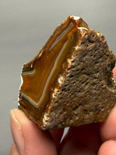 Load image into Gallery viewer, Premium Sumatra Agate Pair (Banded Chalcedony) Display Specimen | Indonesia
