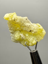 Load image into Gallery viewer, Vibrant Yellow Brucite Thumbnail Mineral Specimen | Collector Crystal from Killa Saifullah District in Balochistan Province, Pakistan
