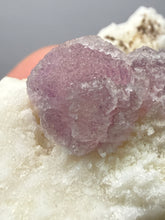 Load image into Gallery viewer, Botryoidal Lavender Fluorite on Quartz Matrix | Hunan, China | Collector Mineral Display Specimen
