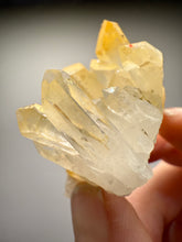 Load image into Gallery viewer, High Grade Golden Iron-Stained Himalayan Quartz Cluster | Rare Pakistan Mineral Specimen | Collector Display Crystal
