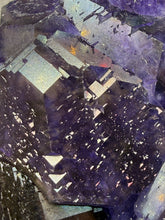 Load image into Gallery viewer, High-Grade “Tanzanite” Fluorite Cluster — Quan Zhou, Yongchun County, Fujian, China | Collector Mineral Specimen
