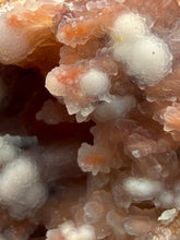 Load image into Gallery viewer, “Goblin Chalcedony” Pink &amp; Orange Druzy Botryoidal Stalactites— Tichka Massif, High Atlas, Morocco
