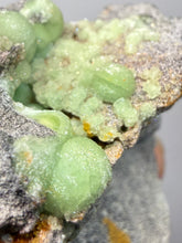 Load image into Gallery viewer, High-Grade Green Wavellite Collectors Specimen - Radiating Botryoidal Crystal Formation - Arkansas, USA
