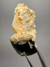 Load image into Gallery viewer, Dark Green Cap Stak Nala Tourmaline and Cleavelandite – Haramosh Mountains, Pakistan | Thumbnail Specimen
