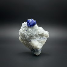 Load image into Gallery viewer, Afghan Lazurite Specimen | Deep Blue Lapis-Grade Crystal on Matrix | Collector Display Mineral
