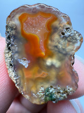 Load image into Gallery viewer, Polished Malawi Agate Half – High-Grade African Banded Agate Display Specimen
