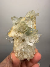 Load image into Gallery viewer, Chlorite-Included Quartz Cluster (Green Phantom Quartz) – Pakistan Mineral Specimen

