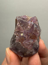 Load image into Gallery viewer, Premium Hematite-Phantom Deep Magenta Ametrine Cluster | Deccan Traps, India | Collector Mineral Specimen
