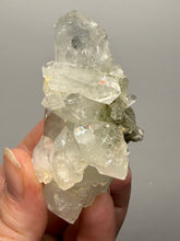 Load image into Gallery viewer, Chlorite-Included Quartz Cluster (Green Phantom Quartz) | Pakistan Mineral Specimen
