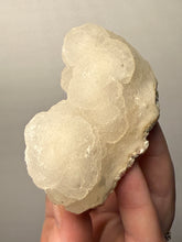 Load image into Gallery viewer, High-Grade “Dream Cloud” Druzy Chalcedony Stalactite — Maharashtra, India (Collector Display Specimen)
