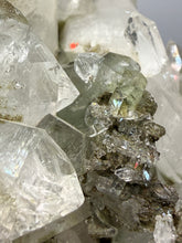 Load image into Gallery viewer, Chlorite-Included Quartz Cluster (Green Phantom Quartz) – Pakistan Mineral Specimen
