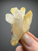 Load image into Gallery viewer, High Grade Golden Iron-Stained Himalayan Quartz Cluster | Rare Pakistan Mineral Specimen | Collector Display Crystal
