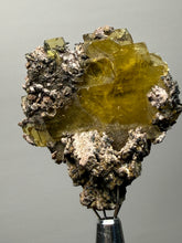 Load image into Gallery viewer, Vibrant Yellow Barite | Collector Display Specimen | Taourirt Mine, Morocco
