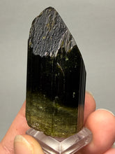 Load image into Gallery viewer, Naturally Faceted Green Tourmaline Crystal Specimen | Ocean View Mine, Pala, California, USA
