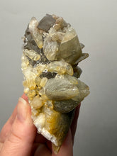 Load image into Gallery viewer, Isometric Fluorite &amp; Scalenohedral Calcite Specimen | Pakistan Mineral Collector Display Piece

