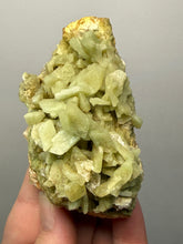 Load image into Gallery viewer, High-Grade Green Heulandite on Peach Stilbite Crystal Cluster | Deccan Traps, Maharashtra, India | Collector Mineral Specimen
