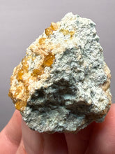 Load image into Gallery viewer, Hessonite Garnet Cluster on Matrix – Natural Collector Specimen from Pakistan | High-Grade Orange-Red Garnet Crystals
