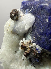Load image into Gallery viewer, Afghan Lazurite Specimen | Deep Blue Lapis-Grade Crystal on Matrix | Collector Display Mineral
